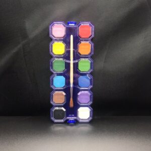 Aquarelas x12 colores + pincel V.03.16
