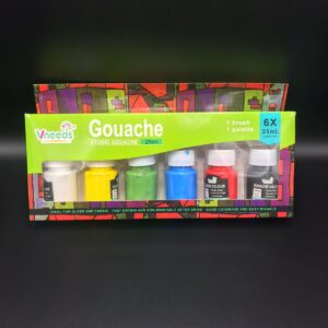 Set de pinturas acrilicas + pincel V.03.41