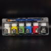 Set Glass de pinturas acrilicas + pincel V.03.38 - Imagen 3