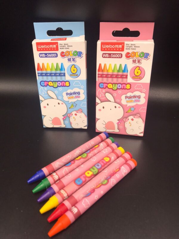 Caja de mini crayones x6 WB-56001