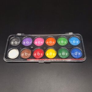 Aquarelas x12 + pincel 1228