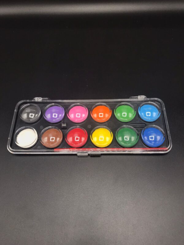 Aquarelas x12 + pincel 1228