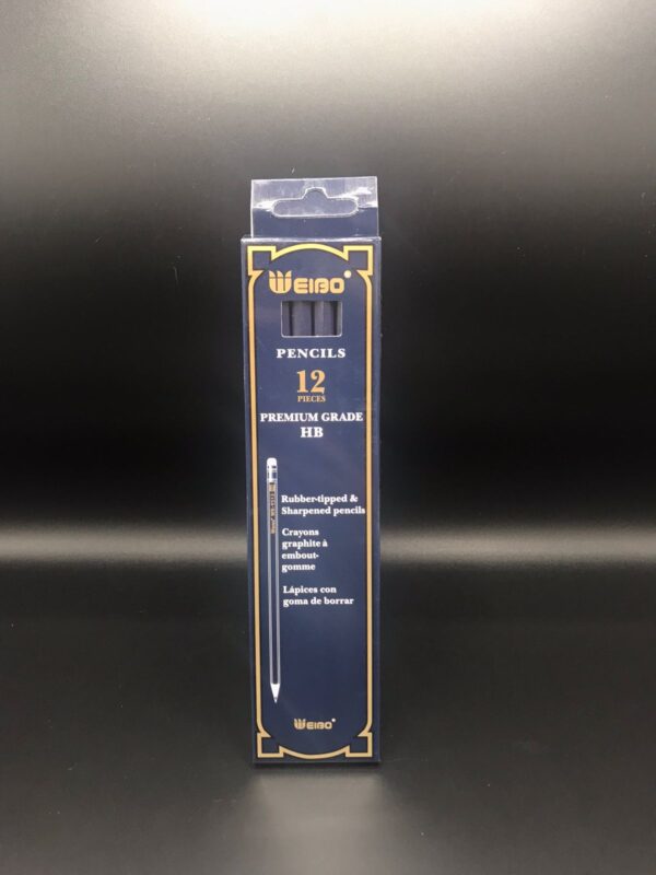 Lapices negros con goma x12u WB-9513