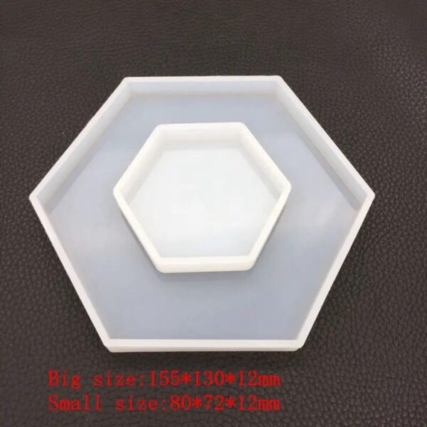 Molde para resina bande hoxagonal G83-005A7