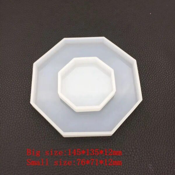 Molde para resina bandejas hexagonal x2 G83-005B7