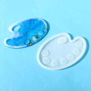 Molde para resina paleta mediana para pintura G83-006P5