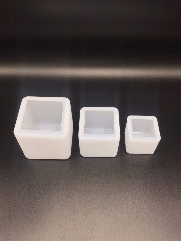 Moldes para resina cuadrados x3 G83-006H5