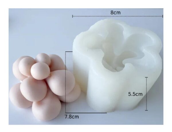Molde de Silicona p/ Resina Flor G83-011N5