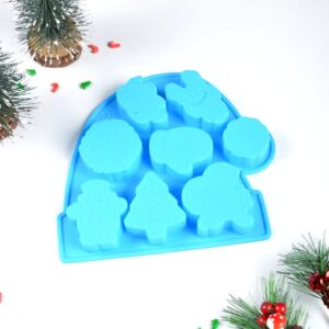 Molde de Silicona Navidad