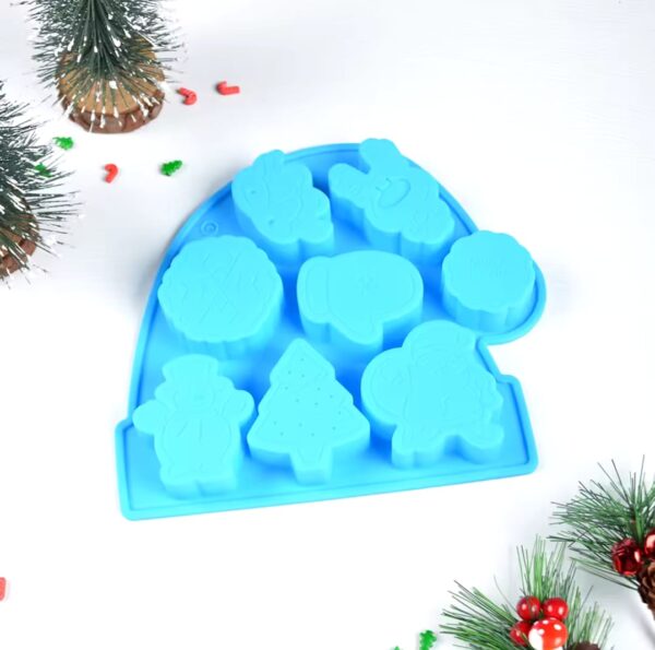 Molde de Silicona Navidad