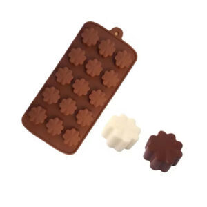 Molde de Silicona Bombones x15 Flores