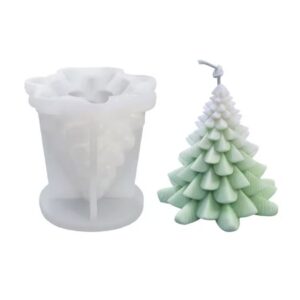 Molde de Silicona p/ Vela  Arból de Navidad  H15-012M20