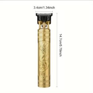 Maquina Corta Pelo Vintage Recargable 0223