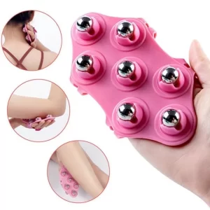 Masajeador Manual De Silicona Con Bolillas 4986