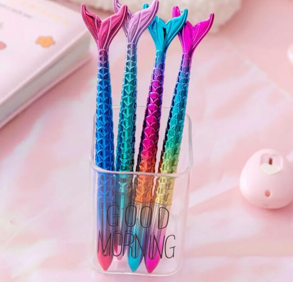 Set x 4 Lapiceras Cola de Sirena H12-032D7