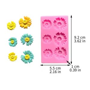 Puntilla de Silicona x6 Flores H25-002H15