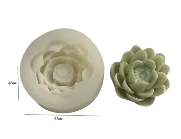 Molde de Silicona p/ Vela Flor H11-012T7