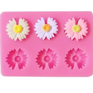 Puntilla de Silicona x6 Flores H11-015C7