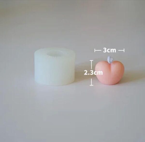 Molde de Silicona p/ Vela Corazón H11-012A7