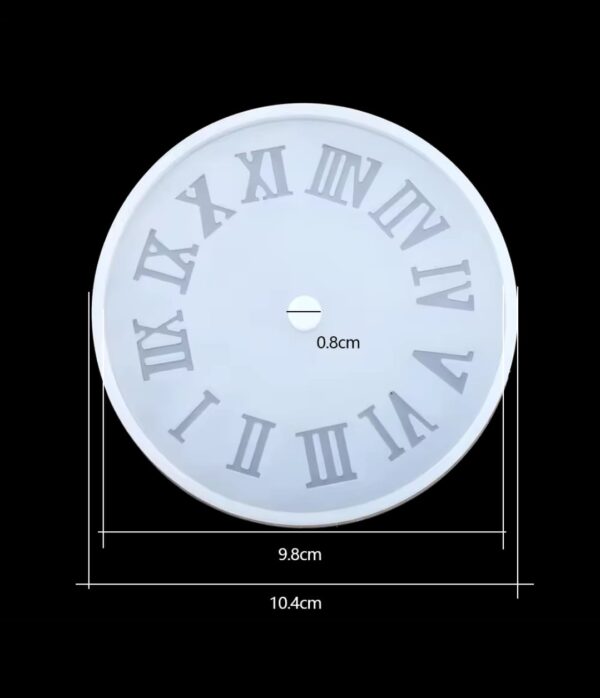 Molde de Silicona p/ Resina Reloj G91-025J5