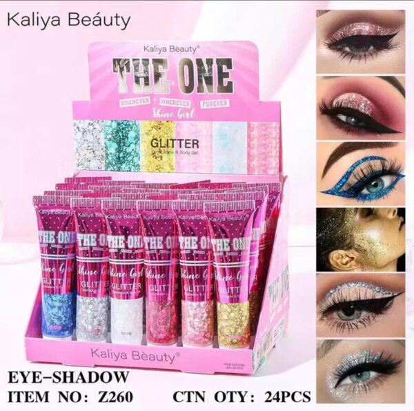 MAQUILLAJE BRILLO PARA OJO
