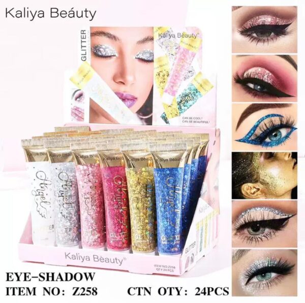 MAQUILLAJE BRILLO PARA OJOS
