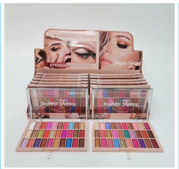 MAQUILLAJE PALETA SOMBRA 30 ROMANTIC COLOR