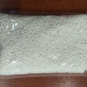 PERLAS COMESTIBLE BLANCAS PAQUETE 1KG N. 4MM
