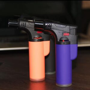 MINI SOPLETE FLANMEADOR RECARGABLE TIPO ENCENDEDOR GAS BUTANO