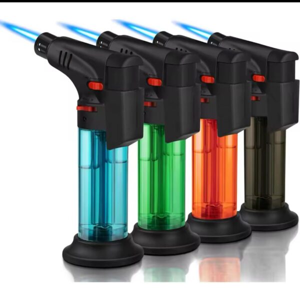 MINI SOPLETE FLANMEADOR RECARGABLE TIPO ENCENDEDOR GAS BUTANO