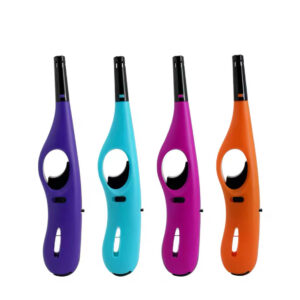 CHIPERO ENCENDEDOR DE COCINA CORTO RECARGABLE COLORES
