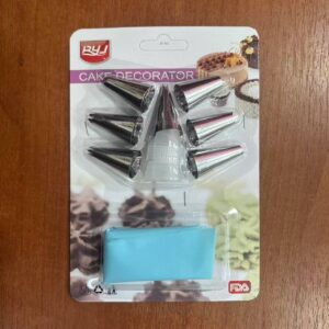 SET PICO ACERO X 7 +ACOPLE Y MANGA
