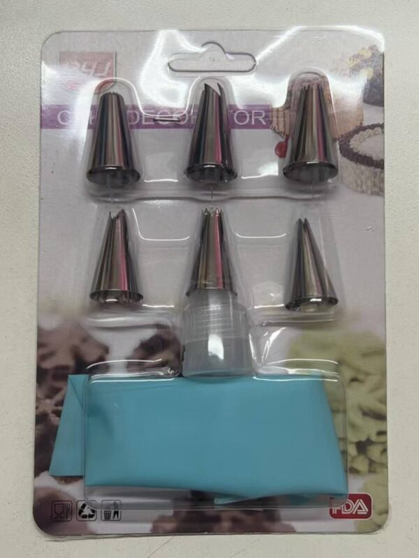 SET PICO ACERO X 6 + ACOBLE Y MANGA