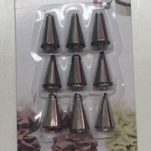 SET 9 PICOS ACERO REPOSTERIA