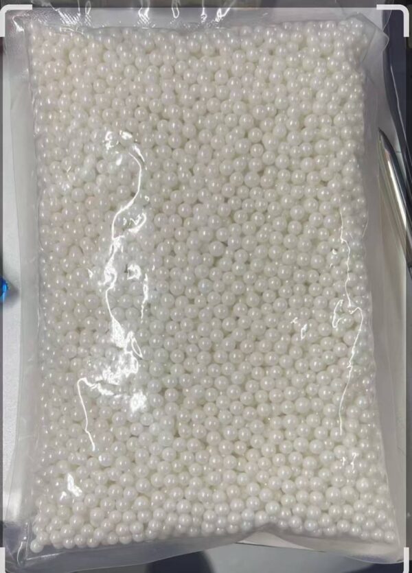 PERLAS COMESTIBLE BLANCAS PAQUETE 1KG N. 6MM