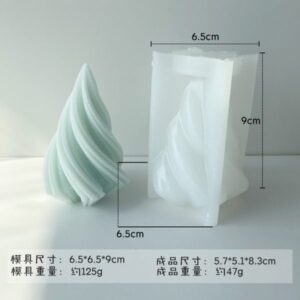 Molde silicona para vela Árbol h27-010d15