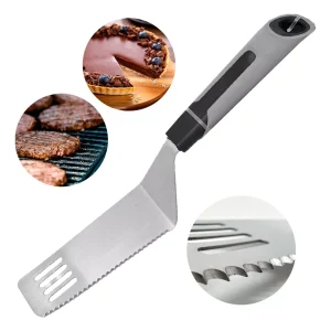 Espatula De Metal Para Tartas Y Tortas Dentada Multiuso