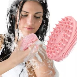 CEPILLO SILICONA PARA BAÑAR MASAJEADOR