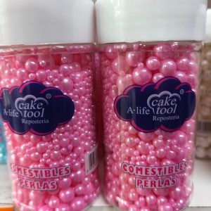 PERLA COMESTIBLE ROSA MIX  85GR