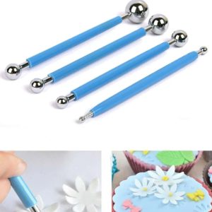 SET BOLILLOS ACERO X4 P/PORCELANA FRIA REPOSTERIA
