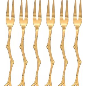 PACK X6 TENEDORES ACERO CBT-02312.5CM