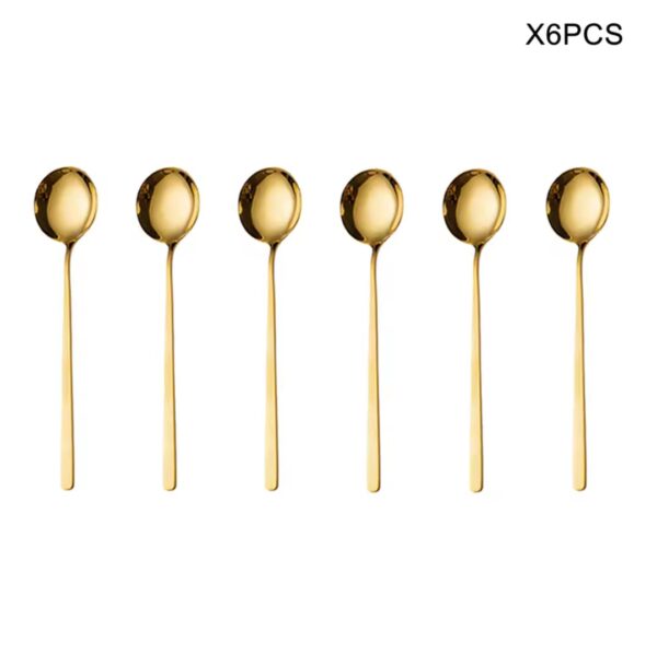 PACK X6 CUCHARITAS P/POSTRE H12-025C15 13.5 X 3CM