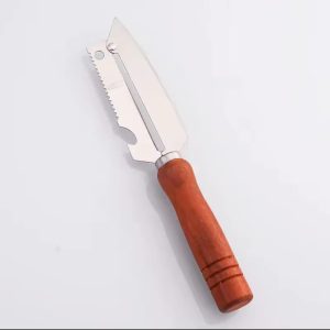 PELAPAPA GRANDE CON CUCHILLO