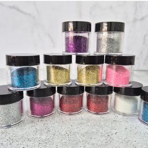 PACK 12 GLITTER COLORES SURTIDOS