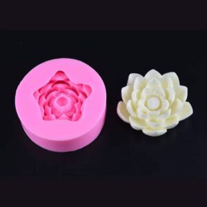 Molde de Silicona p/ Vela Flor H28-022H8