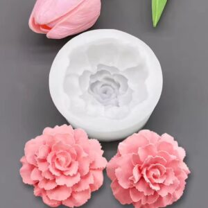 Molde de Silicona p/ Vela Flor  H28-026H8