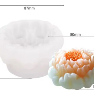 Molde de Silicona p/ VELA Flor H28-024H8