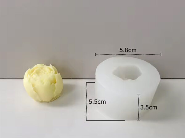MOLDE SILICONA P/VELA H28-023O8