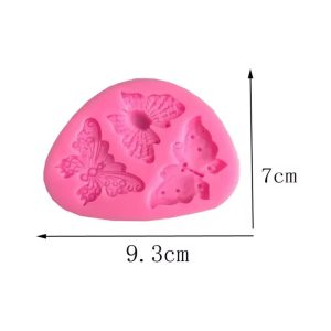 MOLDE SILICONA 3MARIPOSA H25-002I15