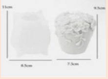 MOLDE SILICONA P/VELA H28-024L8